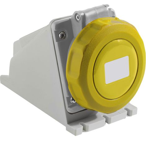 Connecteur industriel RS PRO, 2P+E, 32A, 100 130 V, Montage mural ( Prix pour 1 )