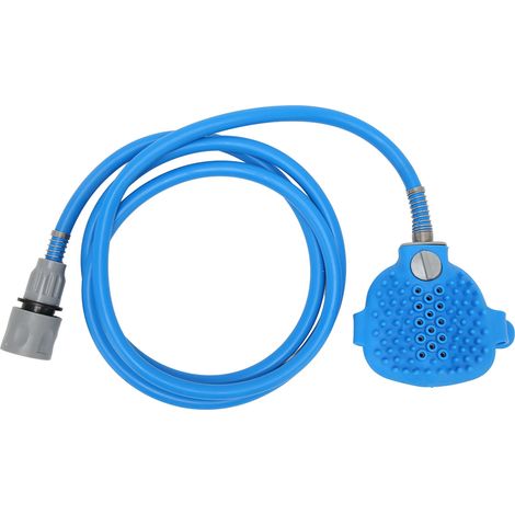 Hundebadebürste mit Sprühfunktion, ergonomischer 2-in-1-Sprüh- und Schrubber mit Duschaufsatz für den Innen- und Außenbereich (1/5)