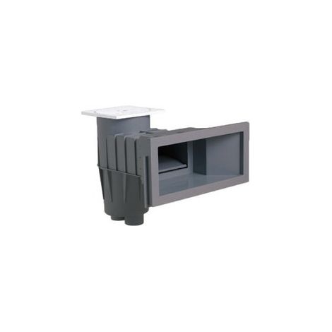 Hayward – Skimmer de piscine béton et liner – Meurtrière XL 431 x 215 mm – Débit 6 à 10 m³/h – Volet silencieux et clapet de fond de cuve