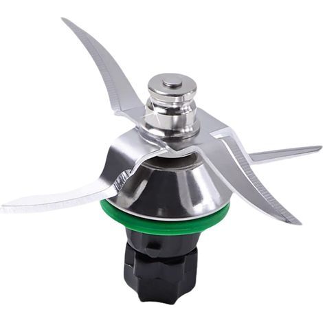 Applicable Petyoung Couteau pour Vorwerk Thermomix TM5 et TM6, Lame de mixeur de Rechange en Acier Inoxydable, Nettoyage Rapide du Couteau à pâte (1/5)