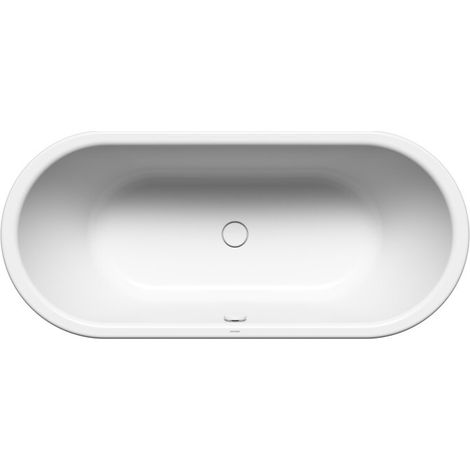 Centro Duo Oval Badewanne 170x75cm, Vollantislip, weiß Perl-Effekt (1/2)