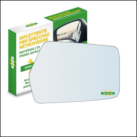 Vetro specchio retrovisore cromato lato dx-passeggero per skoda favorit (781) da