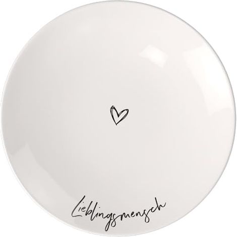 Assiette Pour Le Petit-Déjeuner 21 X 21 X 2,5 Cm, Assiette En Porcelaine Blanche (1/2)
