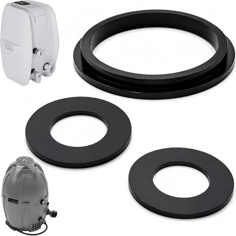 3 Joints Caoutchouc Compatible avec A B C AirjetSpa  Lot de 3, rondelles d’étanchéité, pièces de rechange pour pompe de filtration, piscine, jacuzzi, buses d’air (1/5)