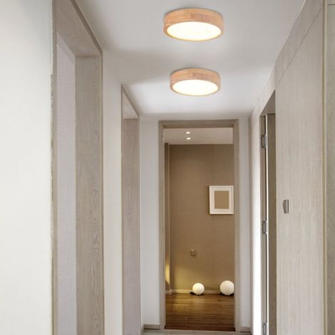 2x LED Plafonnier Intérieur 6000K 20x20x4.5cm Lampe de Plafond Décorative Blanc Froid pour Salon Couloir Balcon Entrée (1/5)