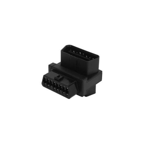 Adaptateur OBD2 16 broches mle à 2 connecteurs répartiteurs Plug and Play femelles pour prolongateur de diagnostic- Crezuo (1/4)