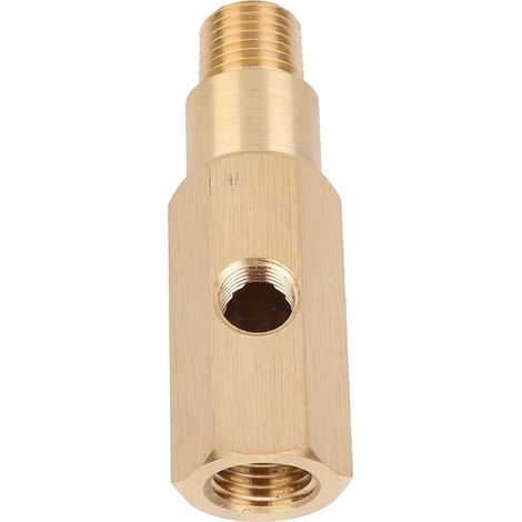 Adaptateur de manomètre pression d'huile en laiton 1/4 NPT (1/5)