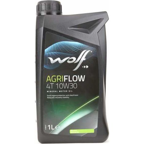 Huile moteur Wolf 4 Temps. 10W30. 1 litre (1/3)