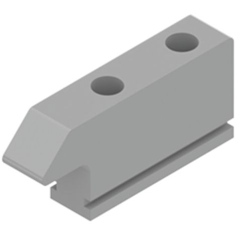 Placa de golpe la-croisee 2156 aluminio tornillos incluidos