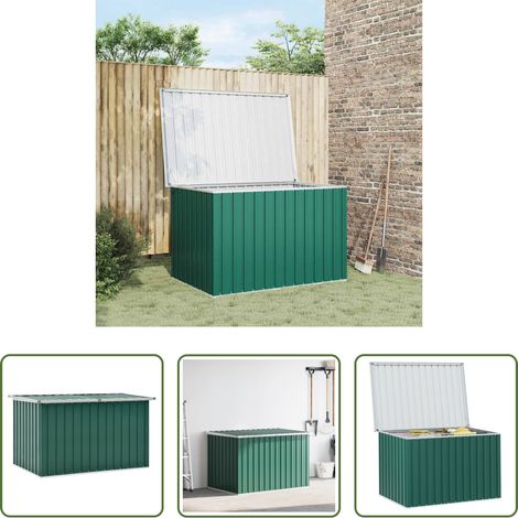 Rangement extérieur - Boîte de rangement de jardin Vert 149x99x93 cm (1/5)