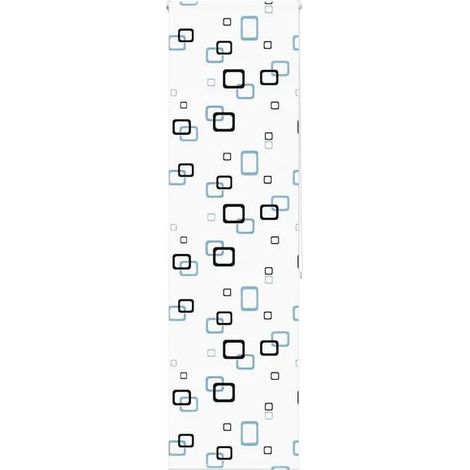 Store enrouleur de douche, dimensions 60x240 cm, largeur du tissu 56 cm. (1/5)