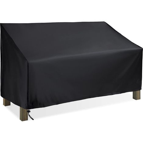 Housse De Banc De Jardin - 163x66x89 cm - Imperméable UV Résistant - Pour Banc 3 Places Extérieur - 1 Pièce