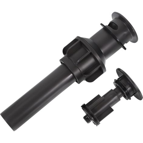 Assemblage De Drain - up Argenté pour Lavabo Système Antiblocage avec (1/5)