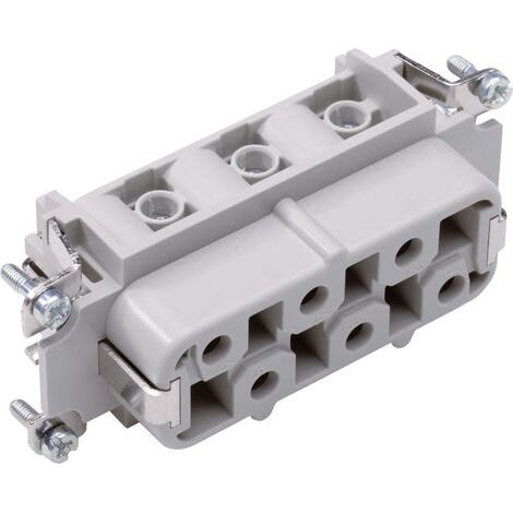 Insert femelle EPIC® H-BS 6 LAPP EPIC® H-BS 6 BS 10171000 Nbr total de pôles 6 + PE 1 pc(s) (1/4)