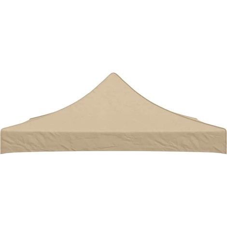 Maison Exclusive - Partyzelt-Dach 3x3 m Beige 270 g/m² (1/5)