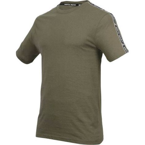 T-Shirt Manches Courtes de Travail Luka - Taille XXL - Kaki - Résistant et Confortable - D-Work