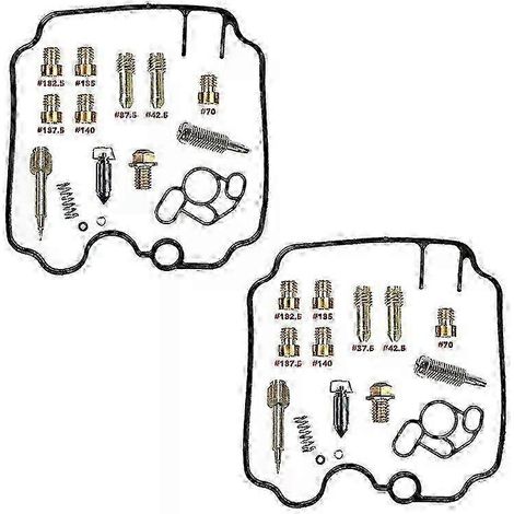 Kit de carburateur à flotteur et membrane pour Ducati Monster 600 750 900 COULEUR : kit de réparation (1/4)