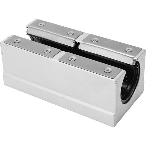 Bloc de palier à billes linéaire SBR30LUU en alliage d'aluminium et acier de roulement, glissière linéaire pour fraiseuse CNC et robot industriel (1/5)