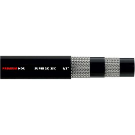 Flexible hydraulique DN13 2SC 350 bar super lisse 2K (1/2)