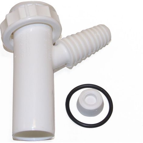 tubo con attacco lavatrice 1 1/2"