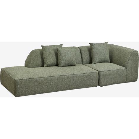 Sofá modular esquinero de 2 piezas con diván izquierdo tapizado Cardea SKLUM              (1/5)