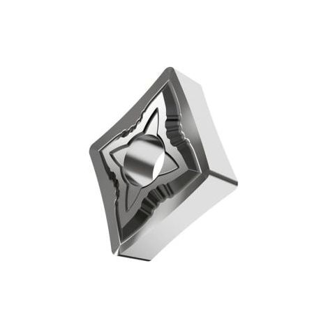Drehwendeschneidplatte ISO CNMG 120408E-SF:H07 Bohrungs-D. 5,16mm Farbe Silber (1/2)