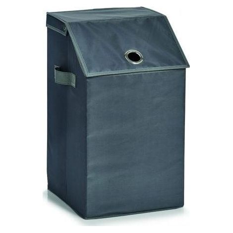 Zeller Cesto de ropa moderno antracita 80 litros