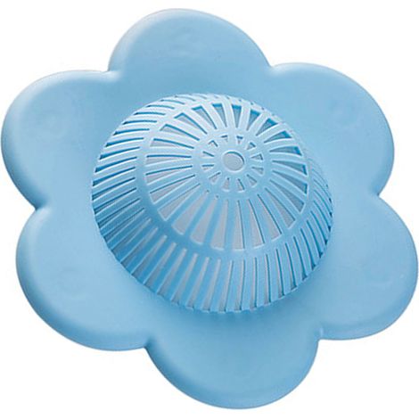 Tapa de filtro de desagüe de PVC con ventosas antiobstrucción [PVC, azul, 30 g, 1 unidad] (1/5)