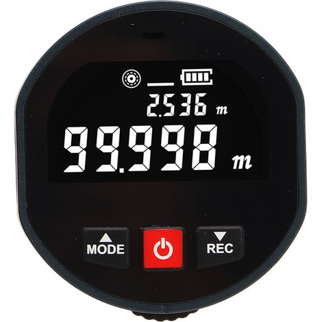 Télémètre laser et rouleau avec écran LED, mètre de mesure numérique magnétique Type C, outil pour surface et arc (1/5)