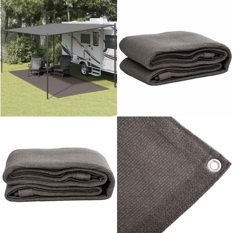 Zeltteppich 250 x 600 cm Anthrazit - Camping - Wohnwagen (1/5)