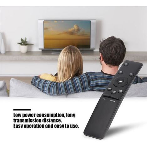Télécommande de Remplacement Compatible avec Barre de Son Samsung pour Samsung Soundbar AH59-02759A AH59-02758A HW-M360 HW-M370 H-Ywey
