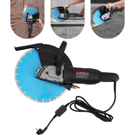 Sierra de disco, sierra eléctrica para hormigón + hoja de 135 mm Z1E-355 3000 W 220 V 3800 rpm