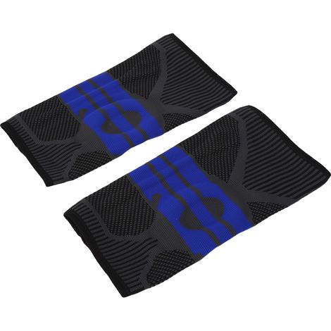 Elastische Knieorthese für stabilen Halt und Kompression beim Laufen, Training und zur Gelenkrehabilitation bei Arthritis (Größe L). (1/5)