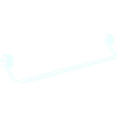 Badetuchhalter Sys 815, 600mm Edelstahl verchromt, Klebebefestigung