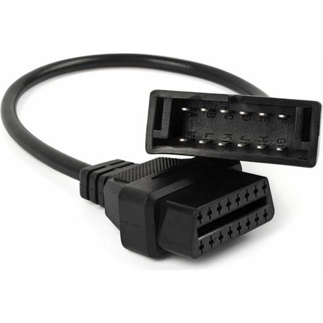 Heavy-duty converter adapter cable for multiple construction diagnostic vehicles, high-speed data transfer cable (1/5)