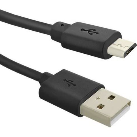 Câble Usb-A - Micro Usb-B - 0,25 M - Version Usb 2.0 - Connecteur Mâle-Mâle - Noir - 1 Pièce (1/4)