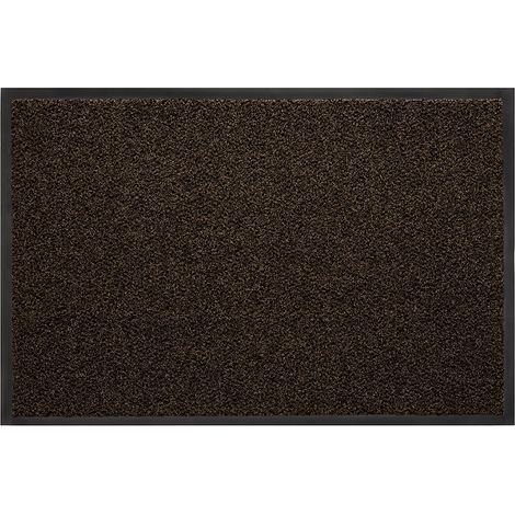 Tappeto di pulizia Ingresso - 90x150 cm - Teak (1/2)