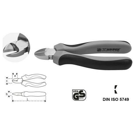 TRONCHESE DIAGONALE MAURER PLUS 150MM CV - CF. PLACCHETTA