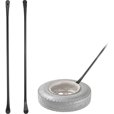 Mophorn Kit Smontagomma da 2 pezzi Leva per Riparazione Pneumatici da 97 cm Strumenti per Montaggio e Smontaggio Pneumatici per Auto, Veicoli, Camion, Fuoristrada, Autobus e Trattori in Acciaio Legato (1/5)