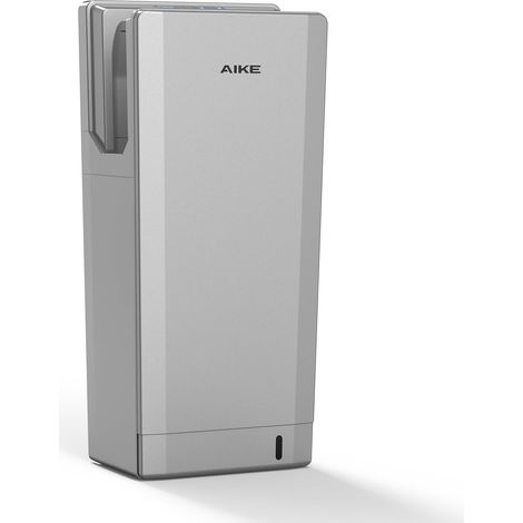 Sèche-Mains avec Filtre HEPA, Design Géométrique, Flux d'air 90M/S, pour Sanitaires à Fort Trafic, 1850W 220V Argent (1/5)