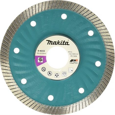 MAKITA B-46333 Spezial-Diamantklinge für Porzellan, 125 mm