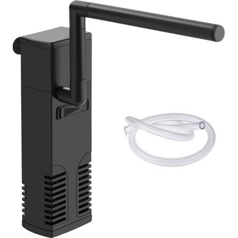 APEX Filtre Intérieur Aquarium, 4W 300L/H Filtre Interne pour Aquarium 60L, Aquariums d'eau Froide ou Tropicaux, Réservoir de Tortues (1/5)