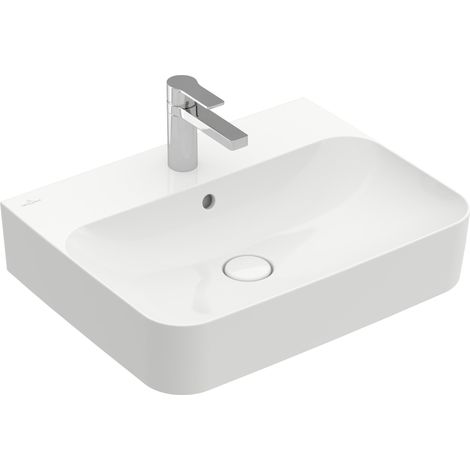 V&B Waschtisch FINION mit Überlauf 600x470mm stone white C+ (1/5)