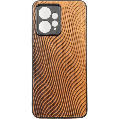 Bewood Redmi Note 12 4G Holzetui MERBAU WAVES (1/2)