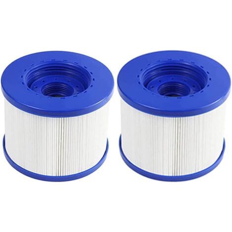 Lot de 2 filtres de piscine compatibles avec l'eau chaude de rechange Clever Spa (1/5)