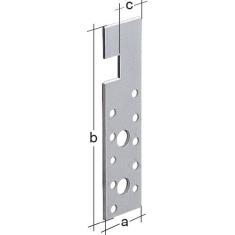 Ancora legno-ferro dim.160x40x4mm sdmverz.GAH (Per 50)