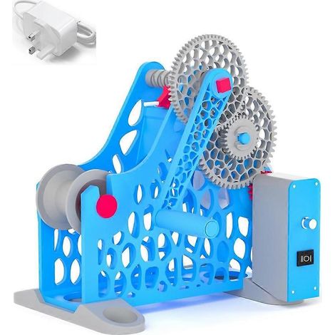 Enrouleur de filament pour imprimante 3D, bobine de 1 kg, détachable et modulaire, pour la gestion du filament d'impression 3D. Prise incluse. (1/5)