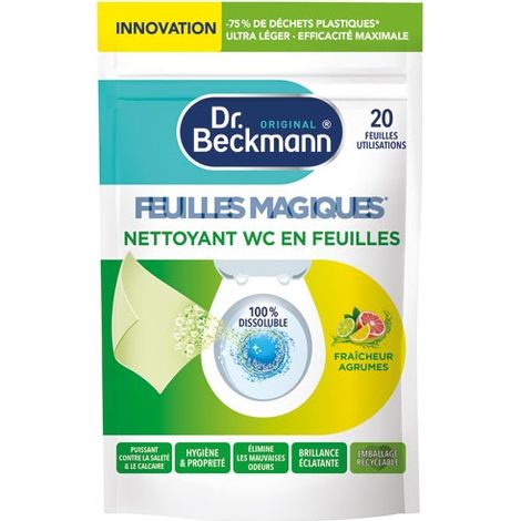 Foglie Magiche Pulitore WC Frizzante Agrumi x 20 - Dr Beckmann