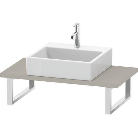 Duravit Konsole DURASTYLE 30mm Stärke. 1 Ausschnitt. 480 weiß matt