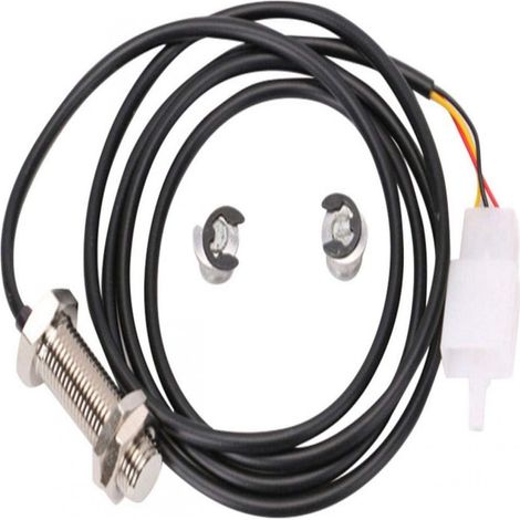 Câble de capteur de compteur de vitesse pour moto, câble de capteur de télémètre magnétique universel pour compteur de vitesse/compte-tours (1/5)